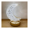 Lustal ™ - Lampara Luna de Cristal con Luces LED