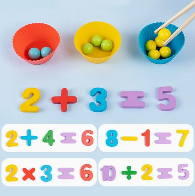 Supermat ™ - Juego De Matematicas Montessori Niños